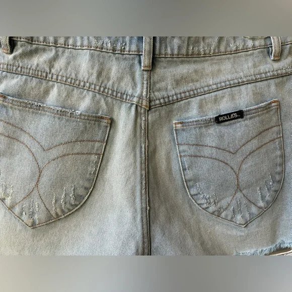 ROLLAS DUSTERS SHORT in LAYLA BLEACH (Size:31) - Picture 11 of 12